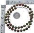 Southwestern Unakite Bead Necklace KX121084